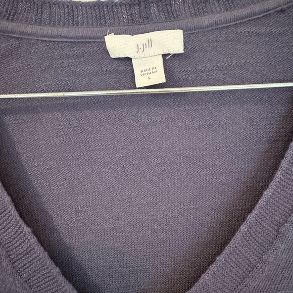 J.Jill Blue sweater. Light weight. - Picture 2 of 10